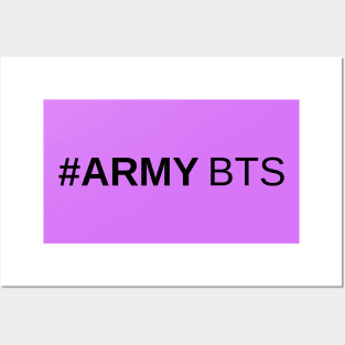 Army BTS Posters and Art